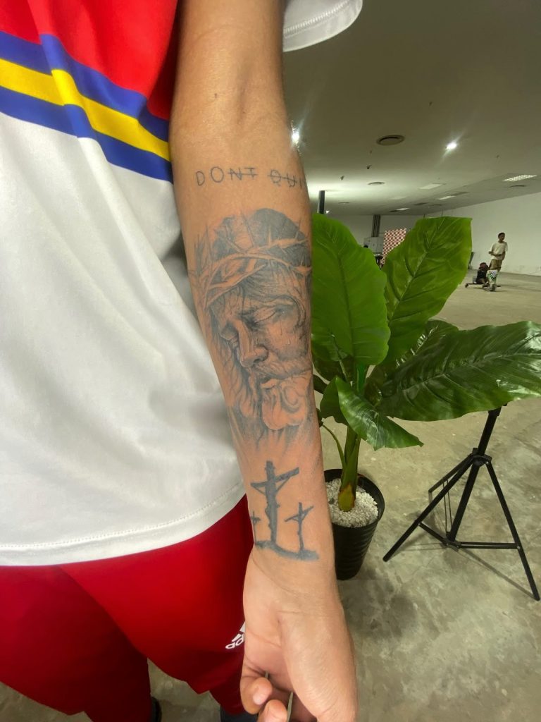 Black and grey tattoo by Woke Tattoo Studio