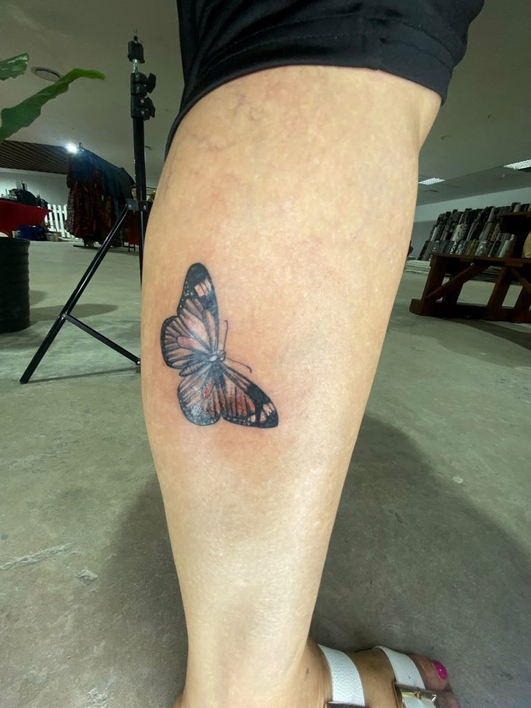 Vibrant colour tattoo by Woke Tattoo Studio