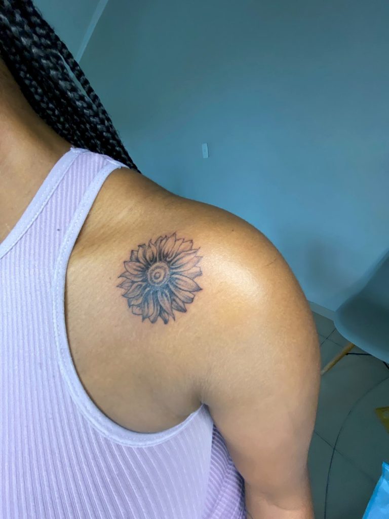 Fine line tattoo by Woke Tattoo Studio in Randburg