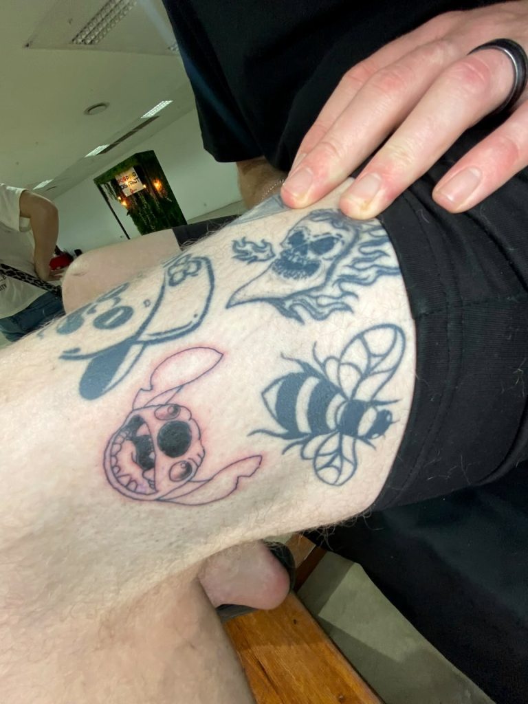 Colour tattoo by Woke Tattoo Studio in Randburg
