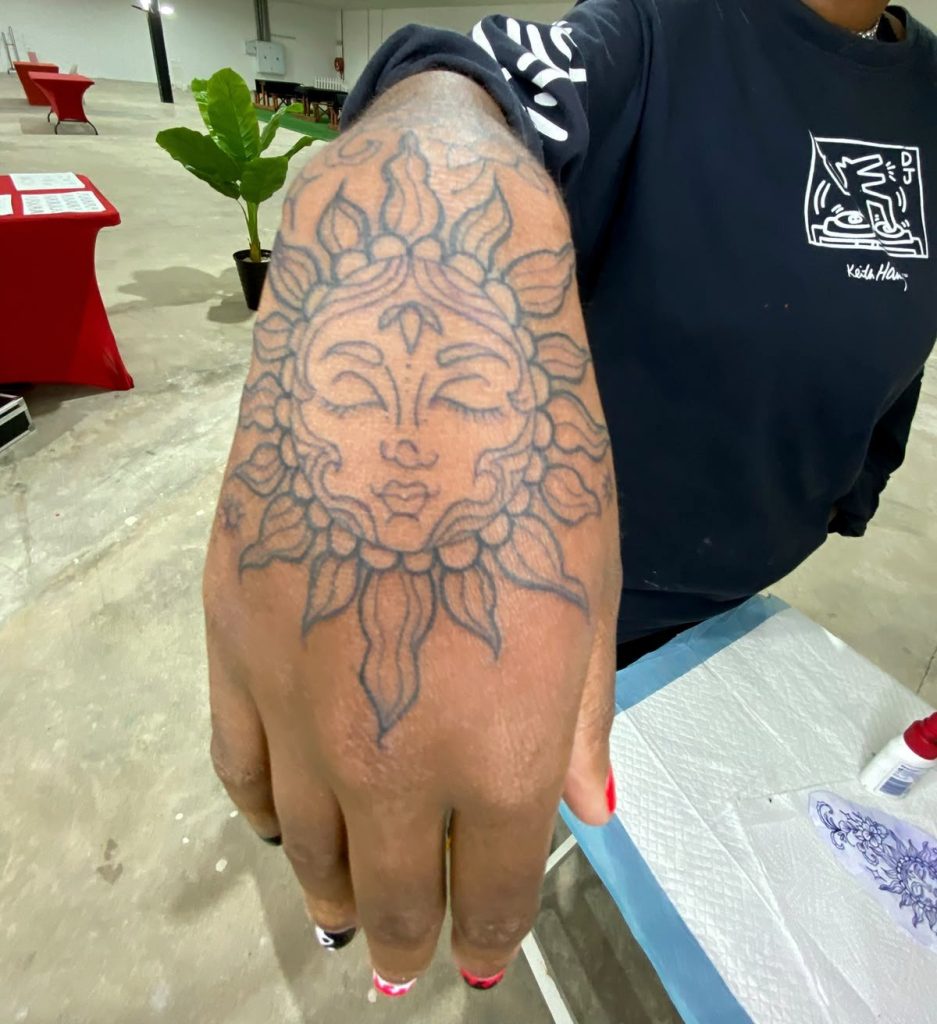 Fine line tattoo by Woke Tattoo Studio in Randburg