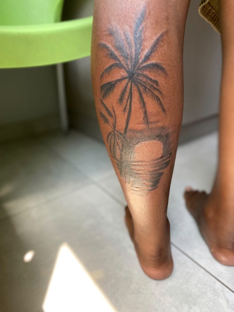 Black and grey tattoo by Woke Tattoo Studio