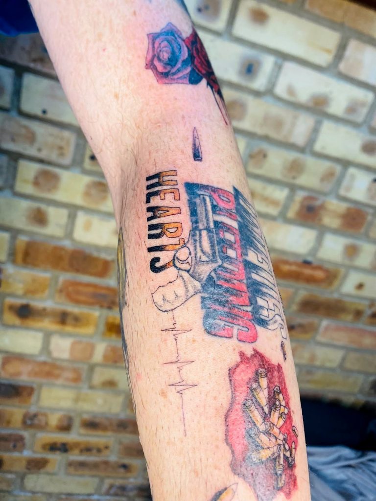 Colour tattoo by Woke Tattoo Studio in Randburg