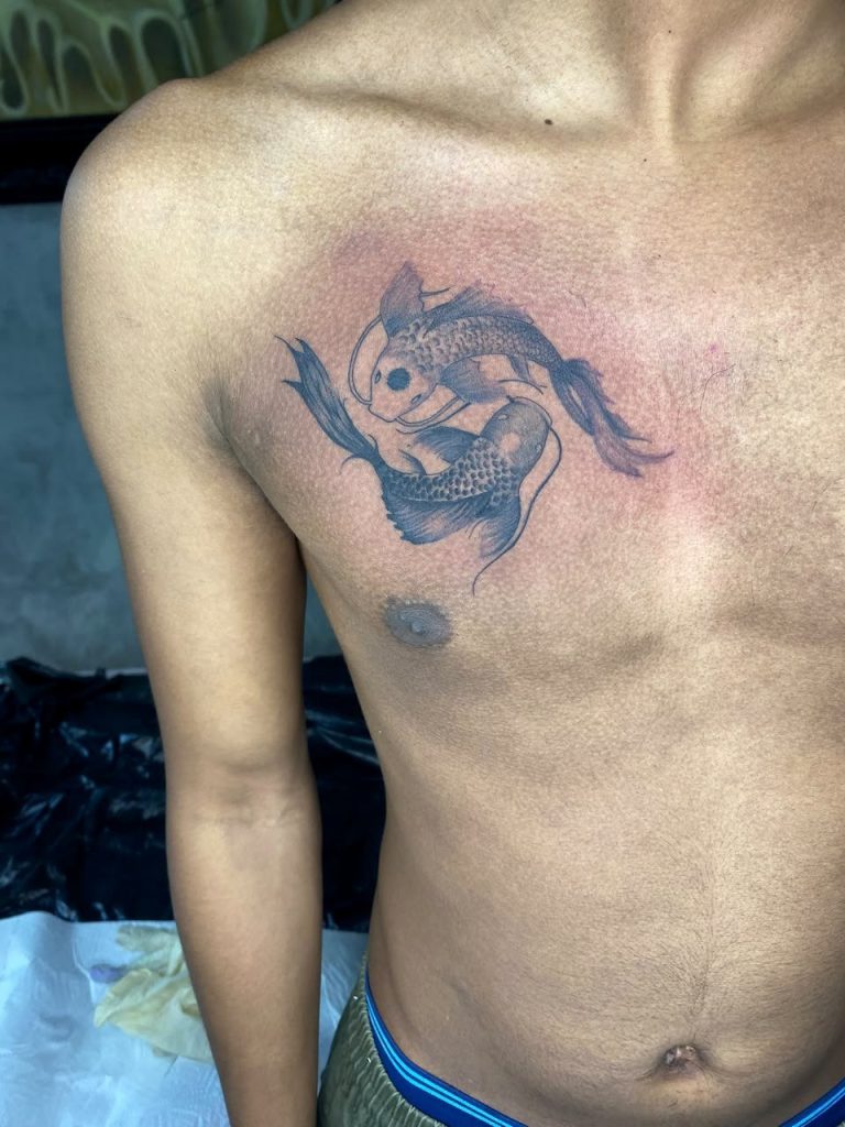 Colour tattoo by Woke Tattoo Studio in Randburg