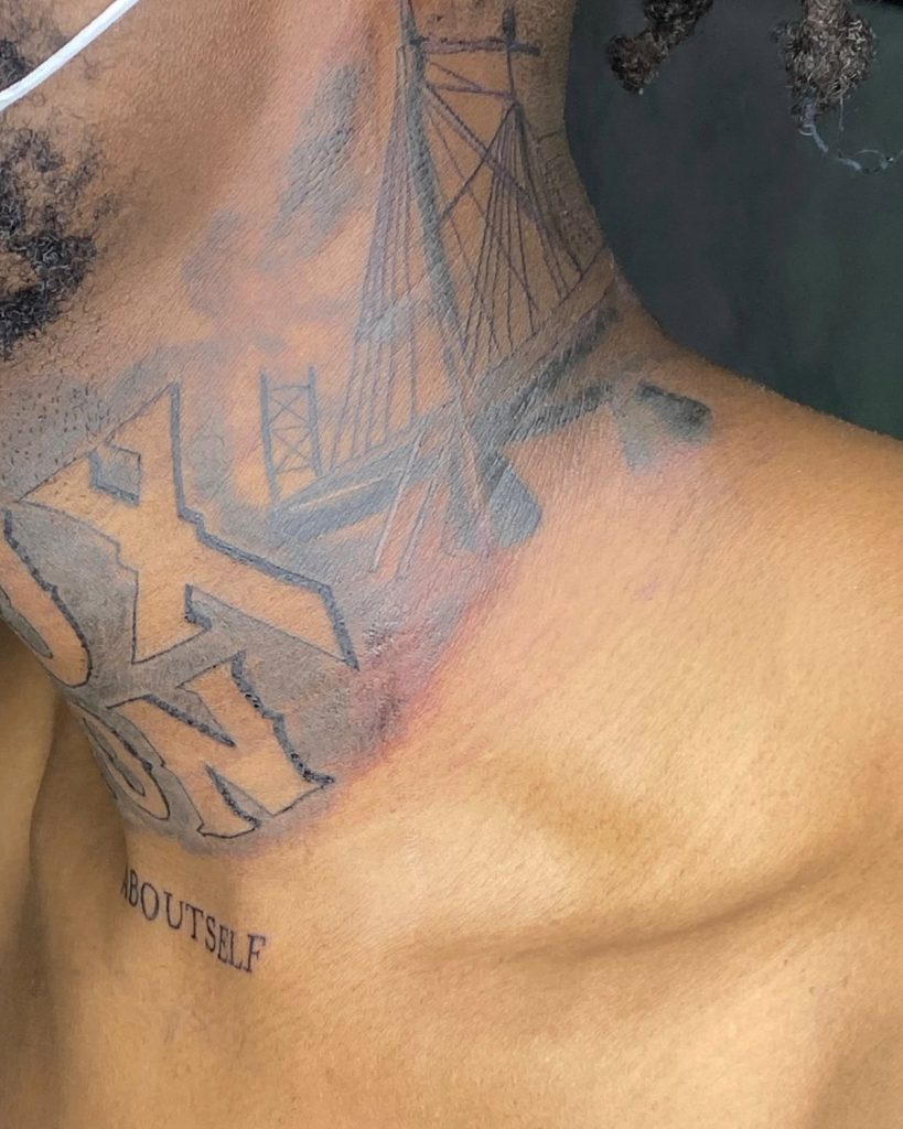 Black and grey tattoo by Woke Tattoo Studio