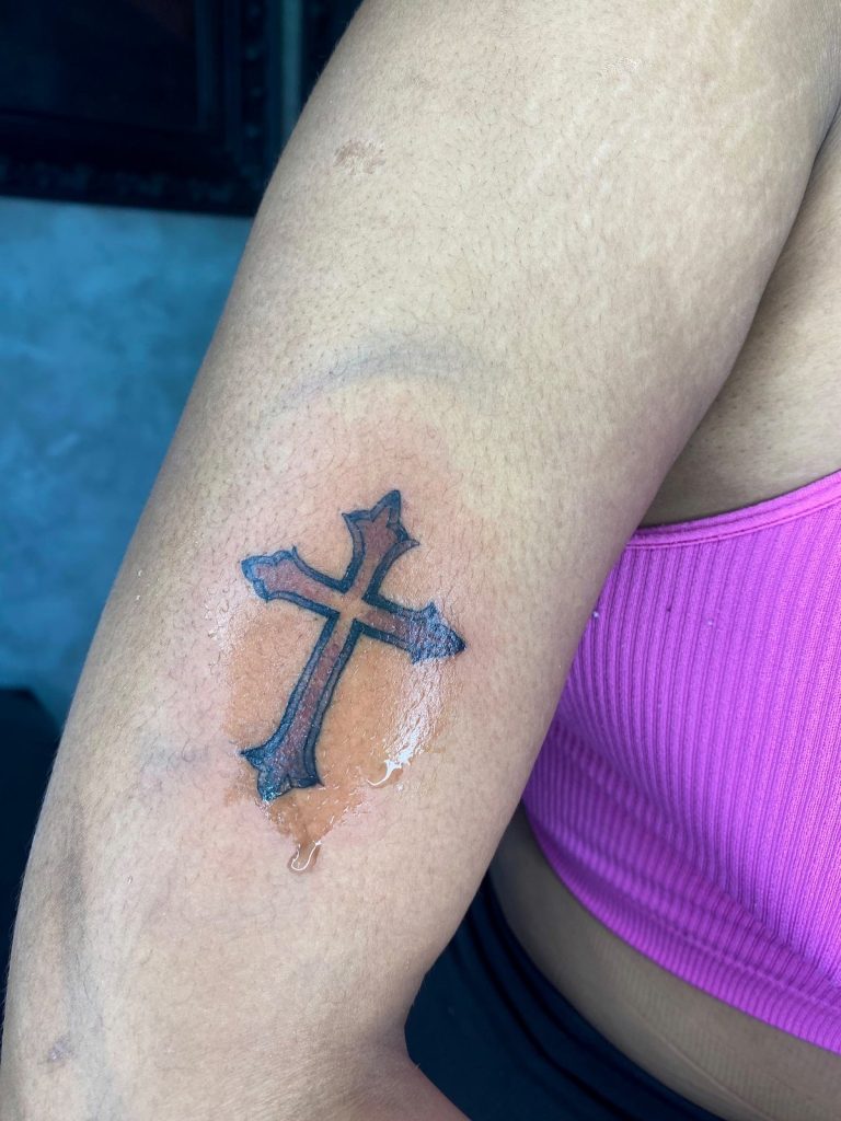Colour tattoo by Woke Tattoo Studio in Randburg