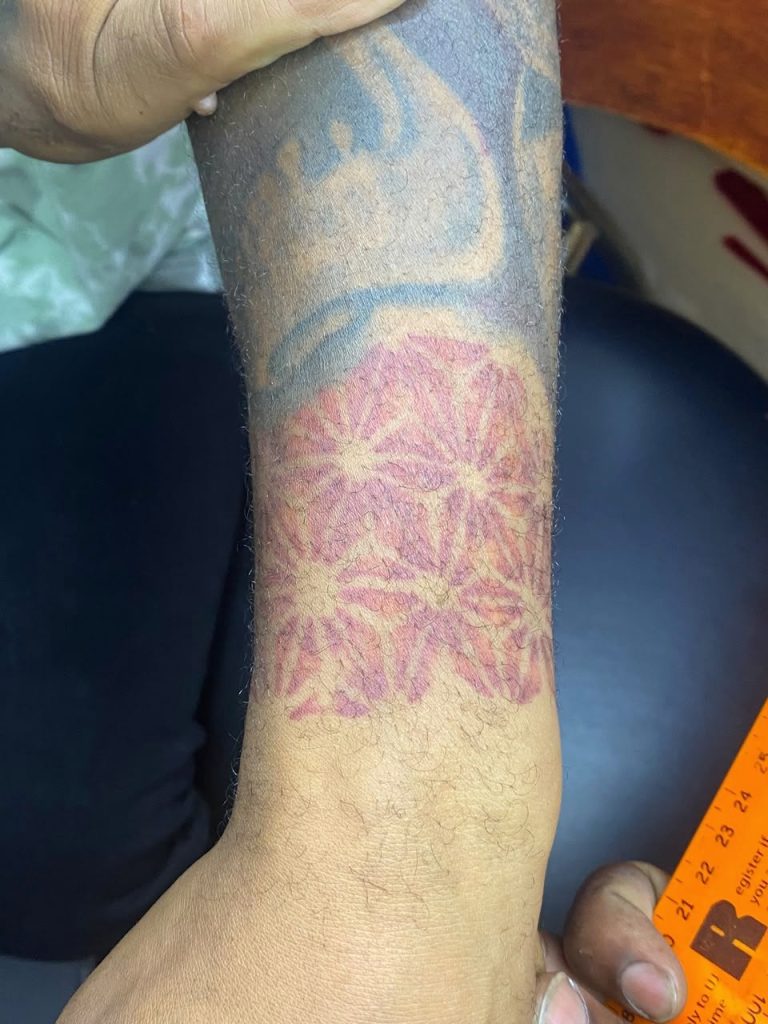 Colour tattoo by Woke Tattoo Studio in Randburg