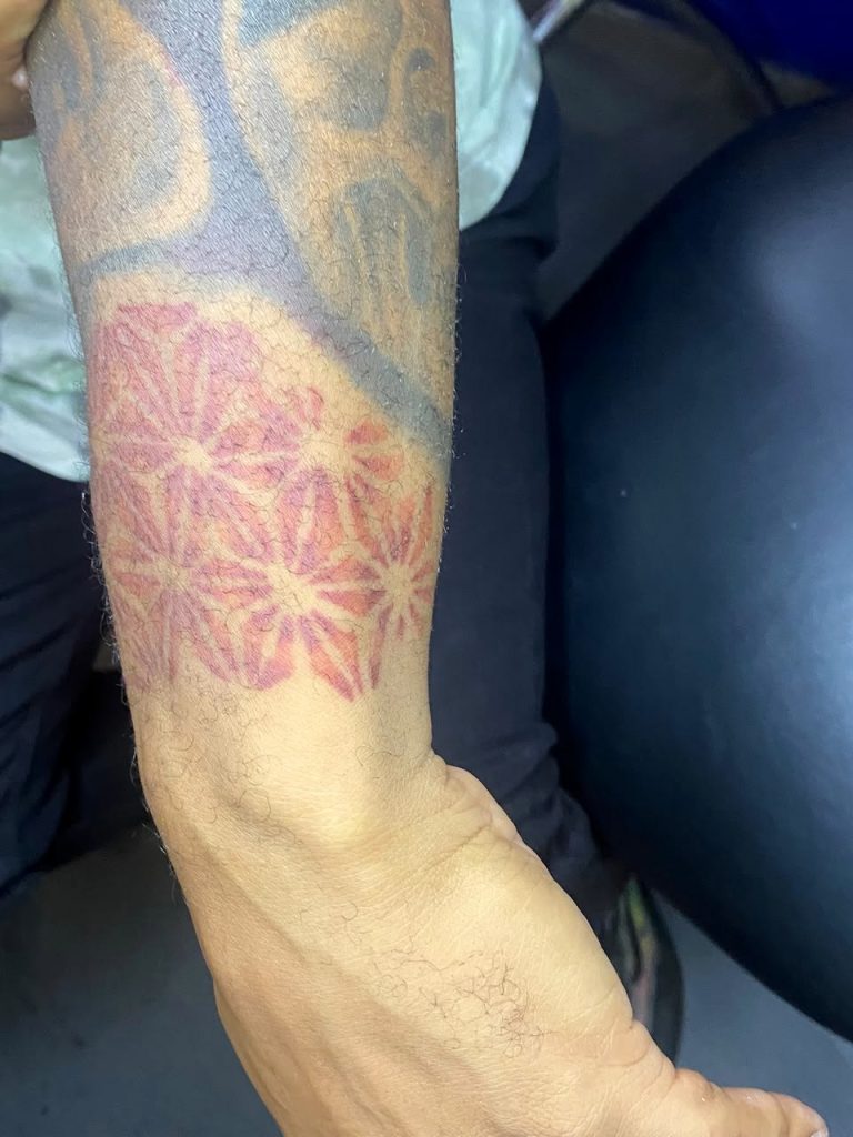Colour tattoo by Woke Tattoo Studio in Randburg