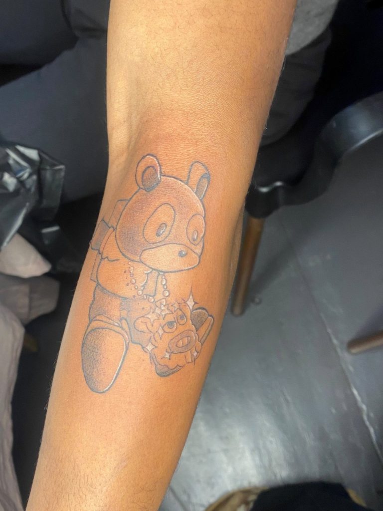 Fine line tattoo by Woke Tattoo Studio in Randburg