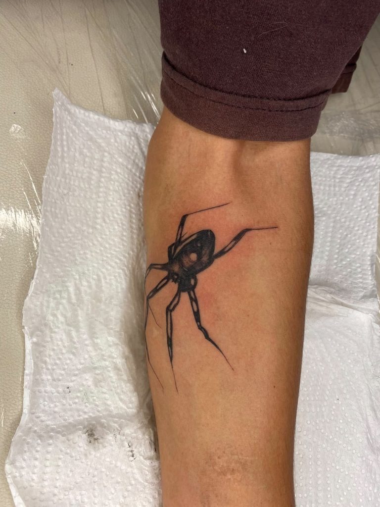 Fine line tattoo by Woke Tattoo Studio in Randburg