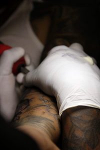 Luxury home tattoo experience by Woke Tattoo Studio in Johannesburg