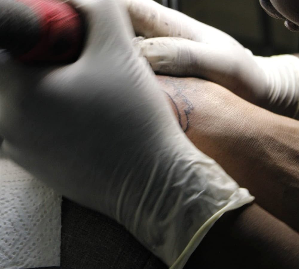 Luxury home tattoo experience by Woke Tattoo Studio in Johannesburg