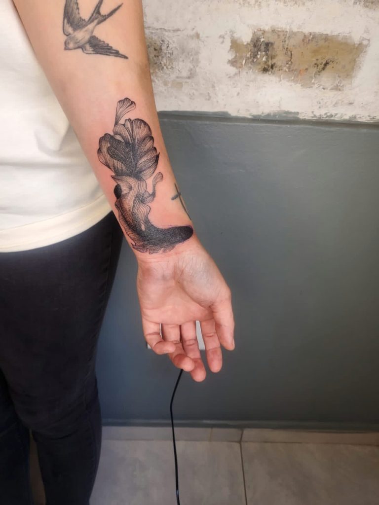 Colour tattoo by Woke Tattoo Studio in Randburg