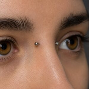 Bridge piercing