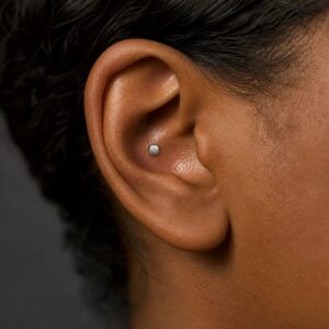 Conch piercing