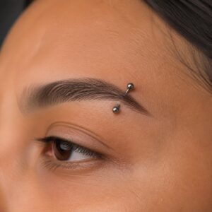 Eyebrow piercing