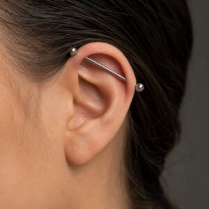 Industrial scaffold piercing