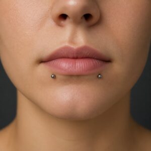 Snake bites piercings